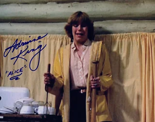 Adrienne King autograph