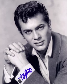 Tony Curtis autograph