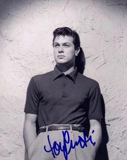 Tony Curtis autograph