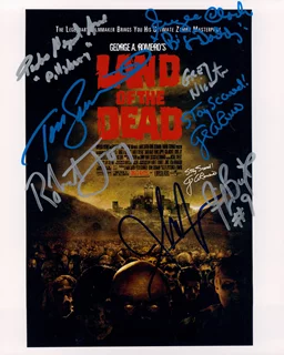 Land of The Dead autograph