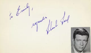 Robert Reed autograph