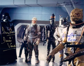 The Empire Strikes Back autograph