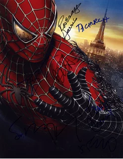 Spider-Man 3 autograph