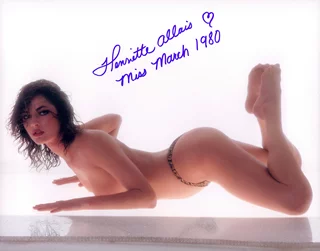 Henriette Allais autograph