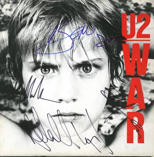 U2 autograph