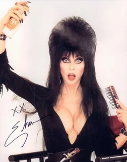 Elvira autograph