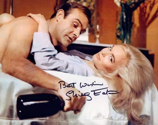Shirley Eaton autograph