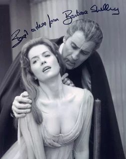 Barbara Shelley autograph