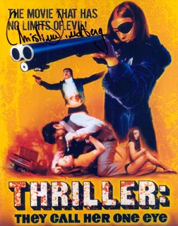 Christina Lindberg autograph