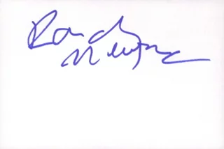 Randy Newman autograph