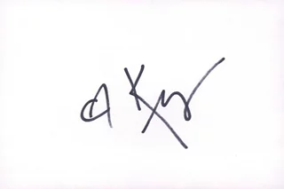 Kerry Washington autograph