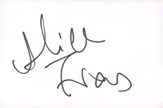 Alice Evans autograph