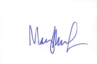 Mary McCormack autograph