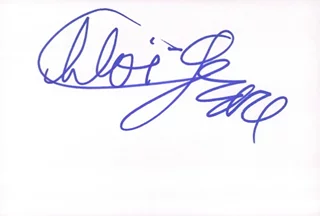 Chloe Moretz autograph