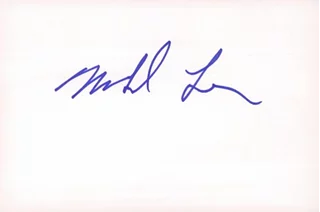 Michael Lerner autograph