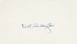 Deke Slayton autograph