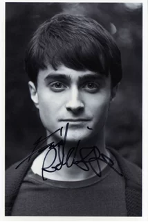 Daniel Radcliffe autograph