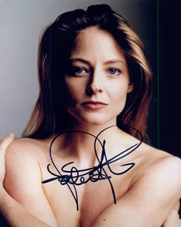 Jodie Foster autograph