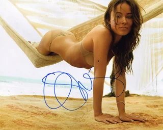 Olivia Wilde autograph