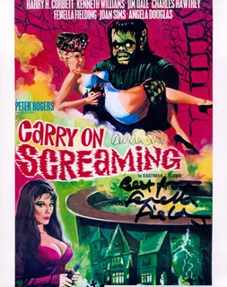Carry On Screaming autograph