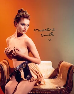 Madeline Smith autograph