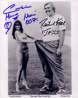 The Spy Who Loved Me autograph
