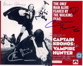 Captain Kronos: Vampire Hunter autograph