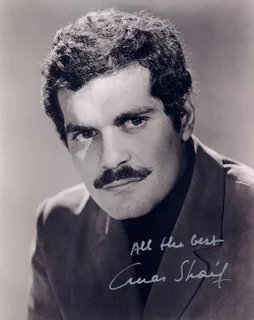 Omar Sharif autograph