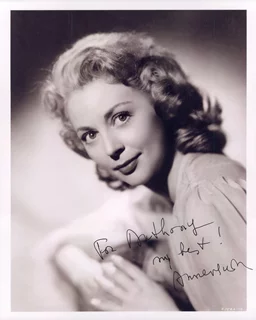 Anne Vernon autograph