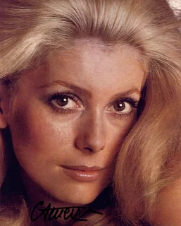 Catherine Deneuve autograph