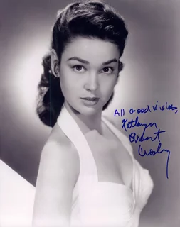 Kathryn Crosby autograph