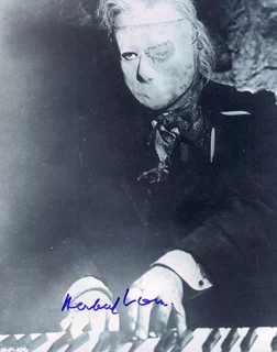 Herbert Lom autograph