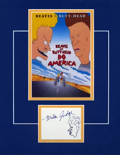 Mike Judge autograph