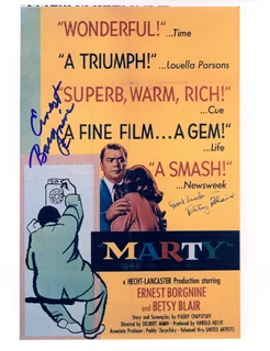 Marty autograph