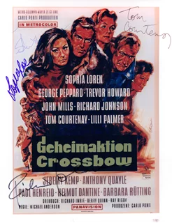 Operation Crossbow autograph