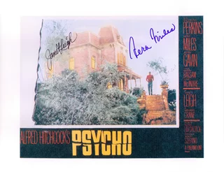 Psycho autograph