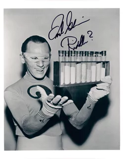 Frank Gorshin autograph