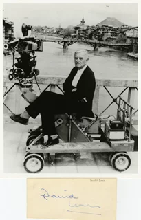David Lean autograph