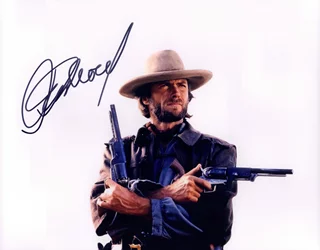 Clint Eastwood autograph