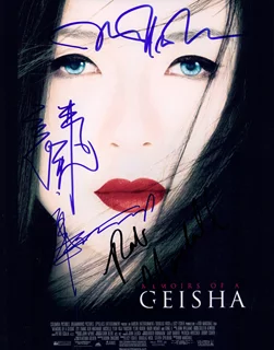 Memoirs of a Geisha  autograph
