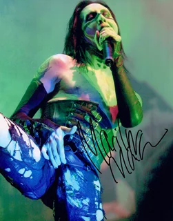 Marilyn Manson autograph