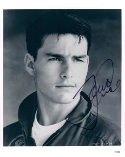Tom Cruise autograph