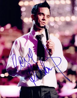 Robbie Williams autograph