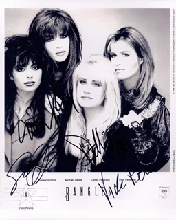 Bangles autograph