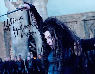 Helena Bonham Carter autograph