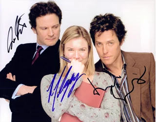 Bridget Jones's Diary autograph