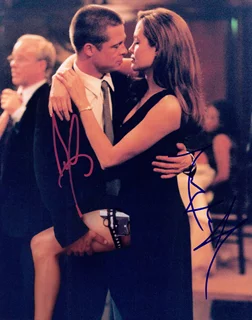 Mr. & Mrs. Smith autograph