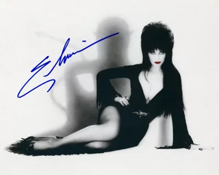 Elvira autograph