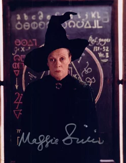 Maggie Smith autograph