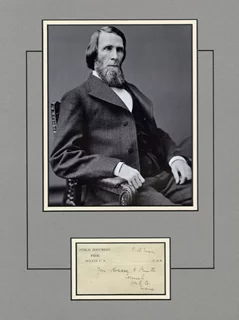 General Samuel Bell Maxey autograph